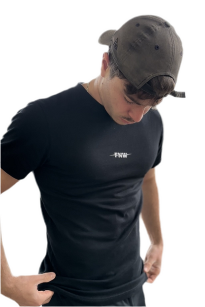 T-shirt FNW ajusté - noir classique